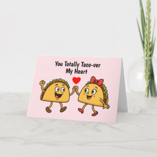 Tarjeta de San Valentín de Tacos