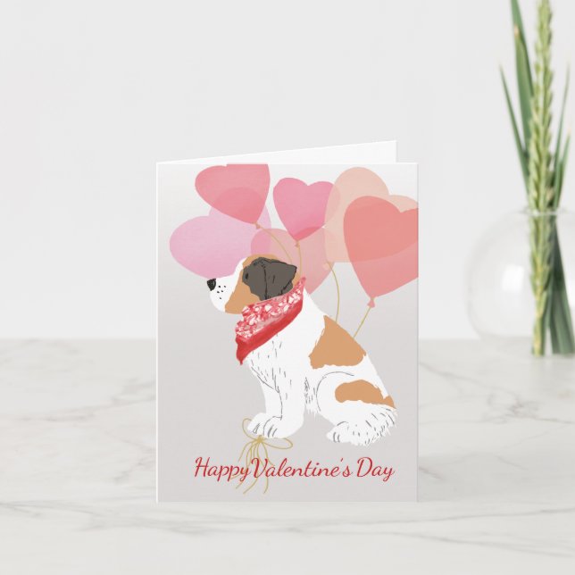 Tarjeta de San Valentín de tus globos de San Berna (Anverso)