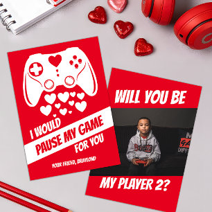 Tarjeta de San Valentín de videojuegos