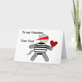 Tarjeta de San Valentín del Ladrón de Gatos (perso
