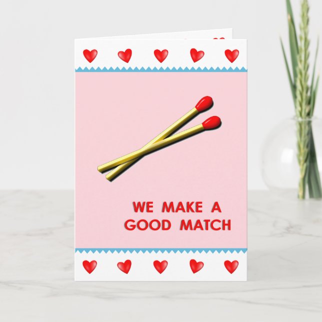 Tarjeta de San Valentín divertida romántica (Anverso)