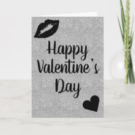 Tarjeta de San Valentín elegante y bonita