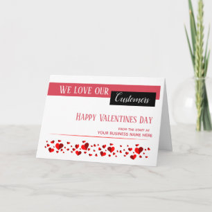 Tarjeta de San Valentín empresarial
