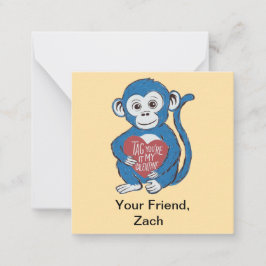 Tarjeta de San Valentín "Gorila Eres Tú"