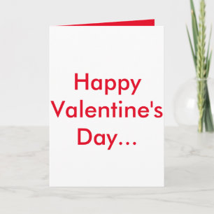 Tarjeta de San Valentín humorística