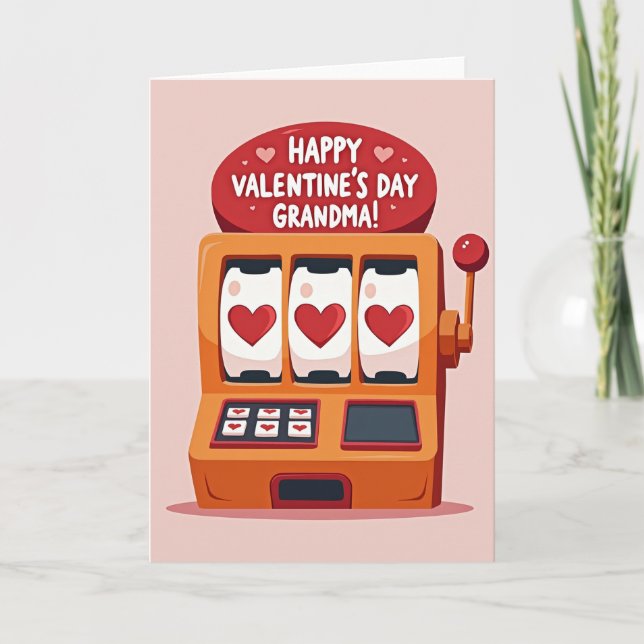 Tarjeta de San Valentín para Abuela (Anverso)