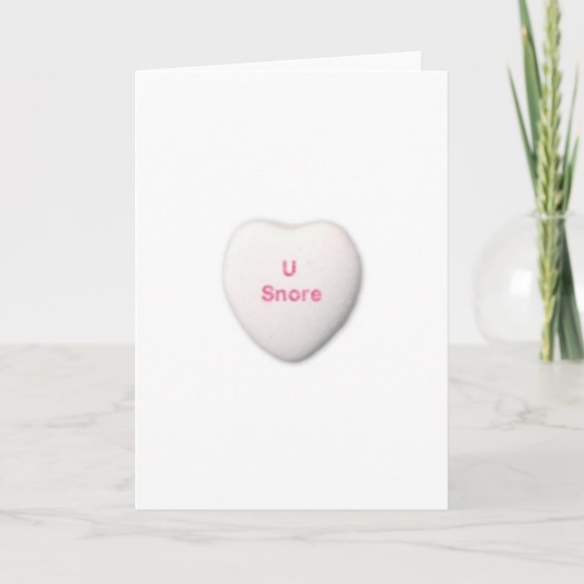 Tarjeta de San Valentín para el marido de novio (Anverso)