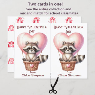 Tarjeta de San Valentín para el salón del adorable