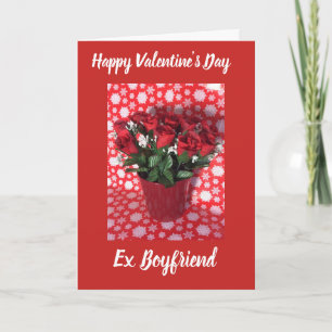 Tarjeta de San Valentín para ex novio