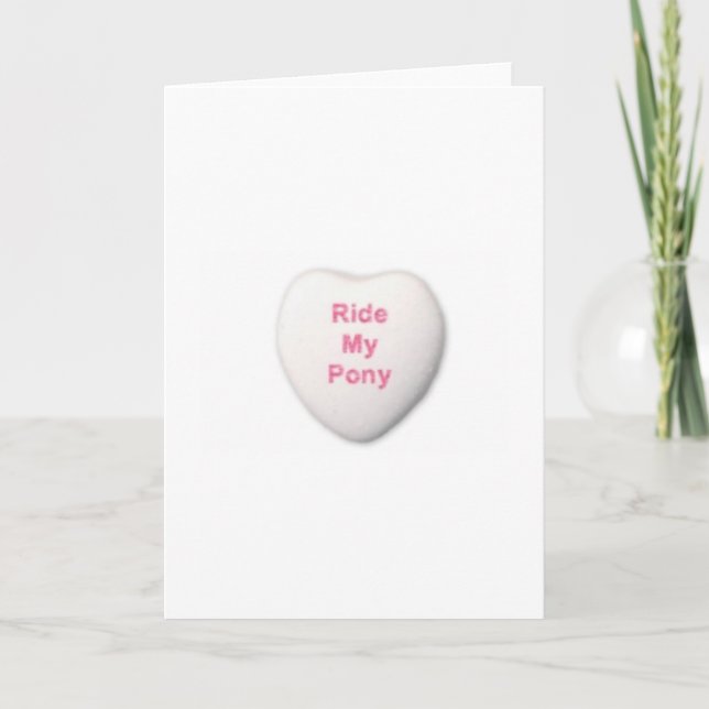 Tarjeta de San Valentín para la novia de la esposa (Anverso)