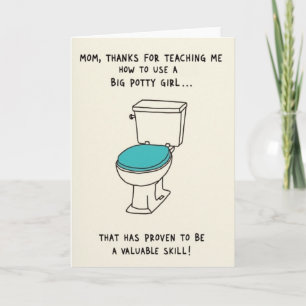 Tarjeta de San Valentín para Mamá del Baño