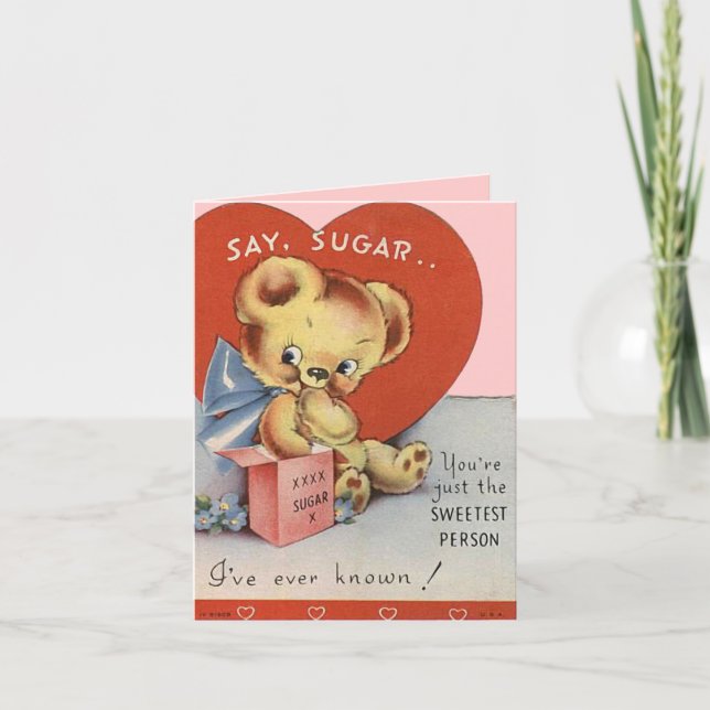 Tarjeta de San Valentín para niños (Anverso)