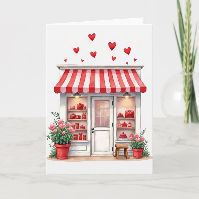 Tarjeta de San Valentín para ser querido (Anverso)