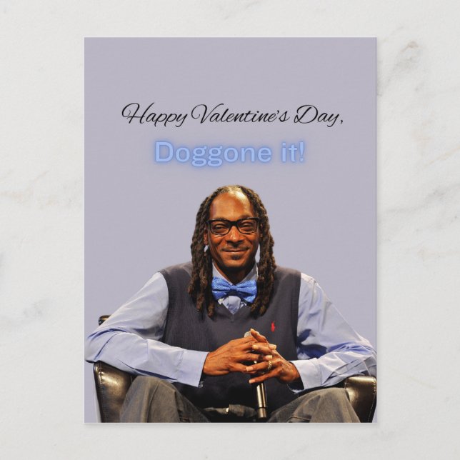 Tarjeta de San Valentín, Perro de Snoop (Anverso)