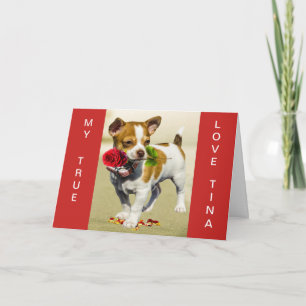 TARJETA DE SAN VALENTÍN PERSONALIZADA DE JACK RUSS