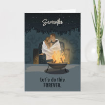 Tarjeta de San Valentín personalizada para pareja 