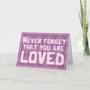Tarjeta de San Valentín Platónica Te Quieren