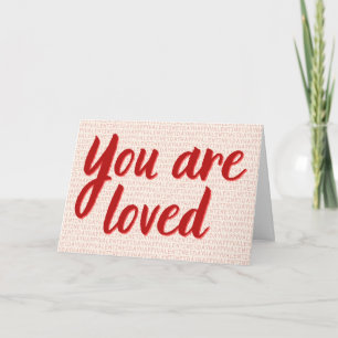 Tarjeta de San Valentín Platónica Te Quieren