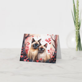 Tarjeta de San Valentín plegada