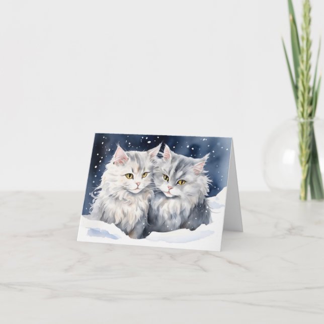 Tarjeta de San Valentín plegada (Anverso)