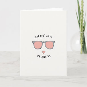 Tarjeta de San Valentín que se ve bien