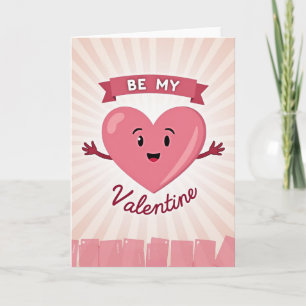 Tarjeta de San Valentín Rosa