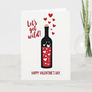 Tarjeta de San Valentín Salvaje