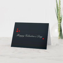 Tarjeta de San Valentín - Simplemente elegante