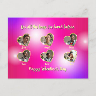 Tarjeta de San Valentín traviesa para los chicos p