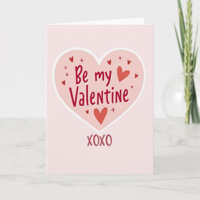 Tarjeta de San Valentín Xoxo (Anverso)