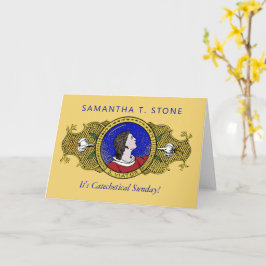 Tarjeta de San Viador de Lyon Catechist (LD 001)