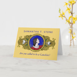 Tarjeta de San Viador de Lyon Catechist (LD 001)