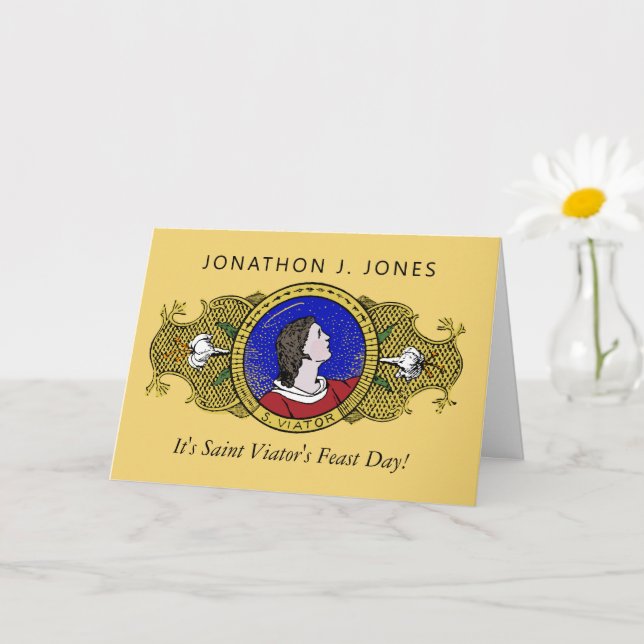 Tarjeta de San Viador de Lyon Catechist (LD 001) (Planta pequeña)