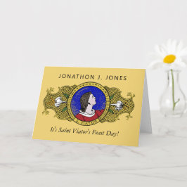 Tarjeta de San Viador de Lyon Catechist (LD 001)