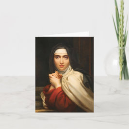 Tarjeta de Santa Teresa de Ávila