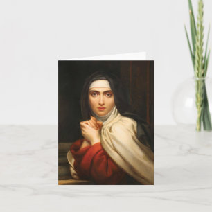 Tarjeta de Santa Teresa de Ávila