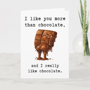 Tarjeta de sarcasmo de aniversario, Valentín humor