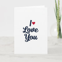 Tarjeta de secuencia de corazón Te Amo