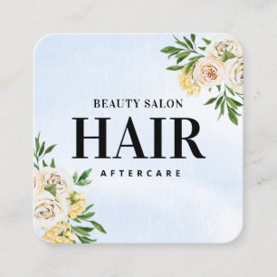 Tarjeta de seguimiento de extensiones de pelo de p
