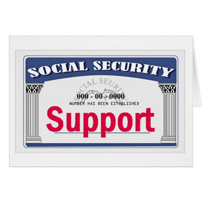 Tarjeta de Seguridad Social (Anverso (Horizontal))