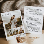 Tarjeta de selección de fotos HARPER<br><div class="desc">Esta tarjeta de invitación de fugas es la manera perfecta de anunciar tu salida a todas las personas especiales en tu vida.</div>