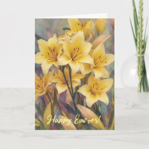 Tarjeta de Semana Santa de la Fe de las Flores Lir