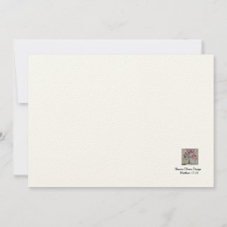 Tarjeta de semillas de mostaza