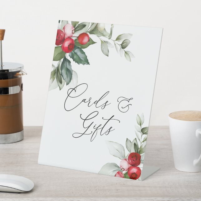 Tarjeta de Señal de Mesa de Tarjetas y Regalos de  (In Situ)