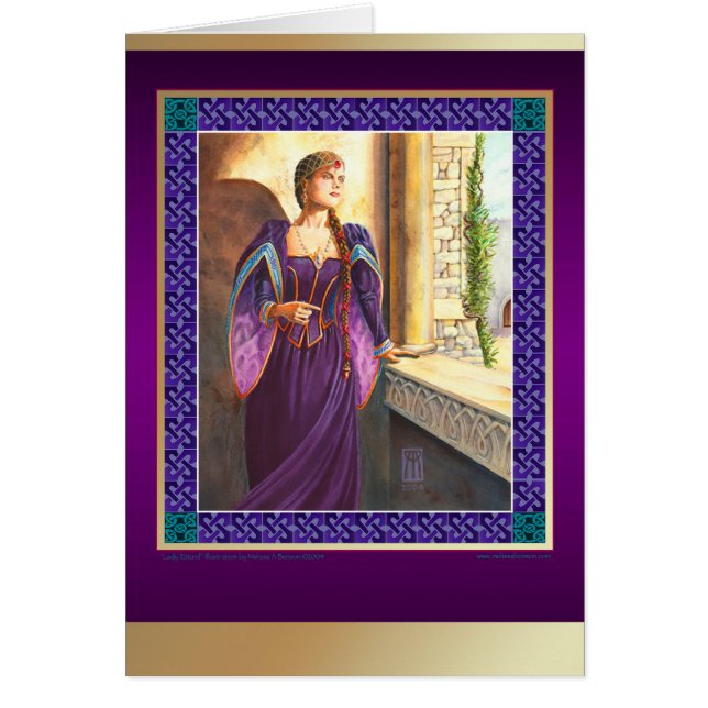 Tarjeta de señora Ettard (Frente)