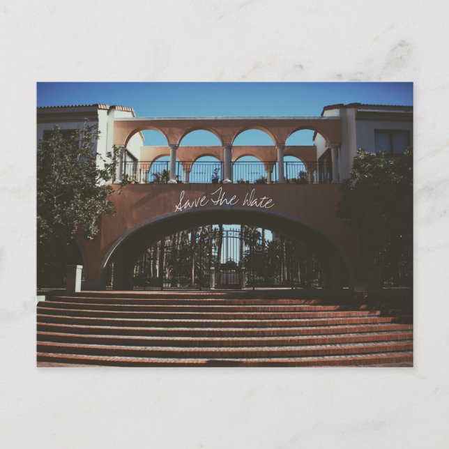 Tarjeta de Sentimiento de Villa Italiana Española  (Anverso)