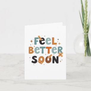 Tarjeta de sentirse mejor pronto