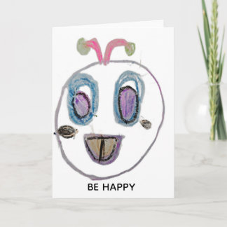 TARJETA DE SER FELIZ