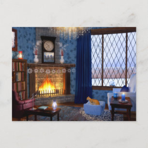 Tarjeta de serenidad invernal