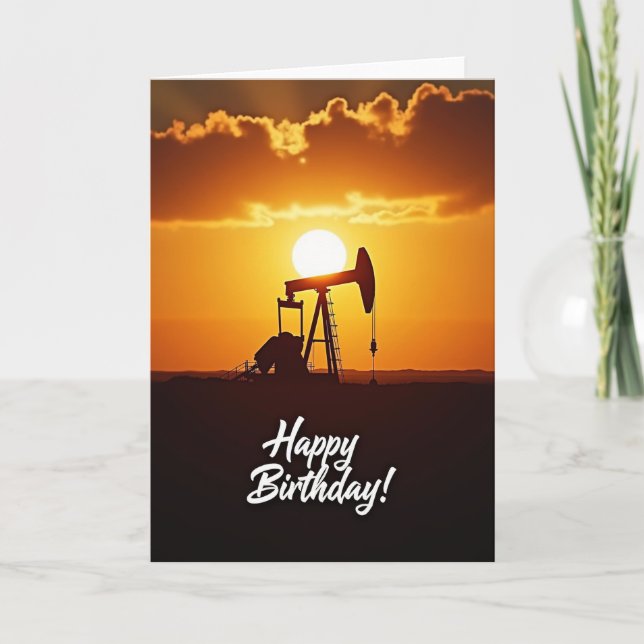 Tarjeta de serpentinas de cumpleaños en vivo (Anverso)